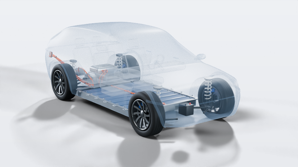 3D Product X-Ray Cutaway Animation